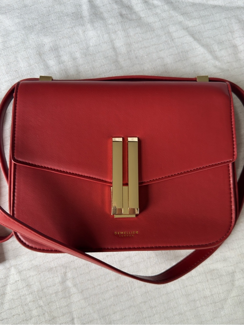 Demellier Vancouver Bag Poppy Red - Picture 6 of 14
